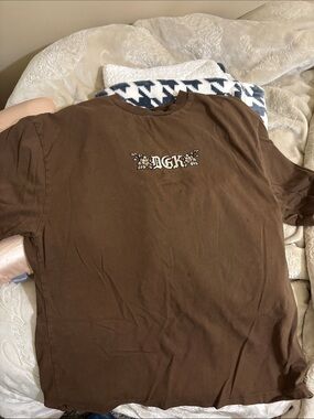 DGK Saint Brown Wash T-shirt